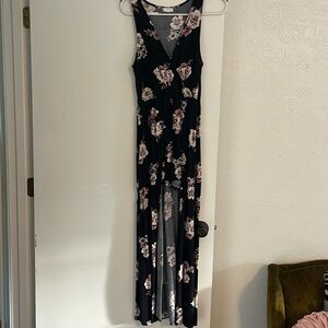 Romper with Flowy Skirt